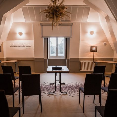 Salle de projection - Restaurant Les Terrasses de la Gournerie