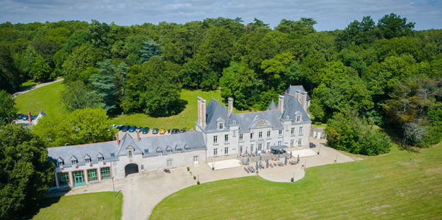 Restaurant Nantes château La Gournerie Parc boisé 70 hectares