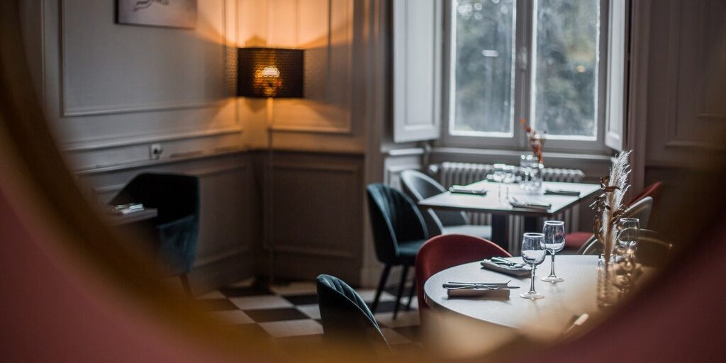 Noël restaurant Nantes déjeuner Terrasses de la Gournerie 2024