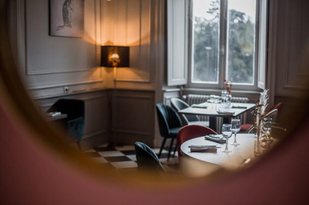 Noël restaurant Nantes déjeuner Terrasses de la Gournerie 2024