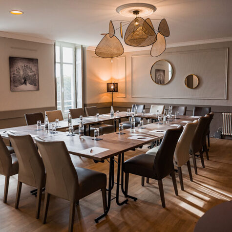 Salle de réunion Nantes séminaire Château de la Gournerie - Salle les Charmes